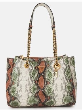 Guess Becci Girlfriend Shoulder Satchel Multi